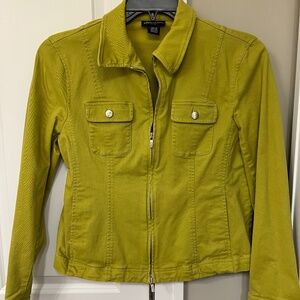 Bright Green Ladies Jacket Size PL